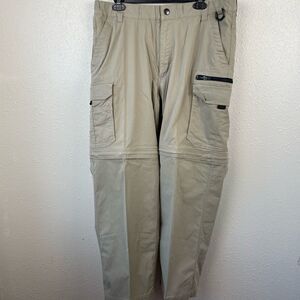 BC Clothing Convertible Cargo Pants Size LX30 EUC